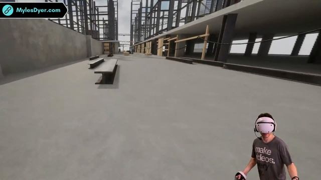 No Skate Park? No Problem! | Let's Play VR Skater смотреть онлайн