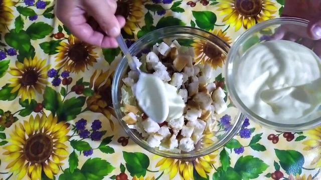 Бюджетный салат "Апрель" смотреть онлайн