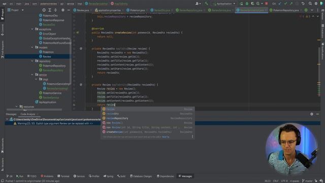 Spring Boot For Beginners - Create Review смотреть онлайн