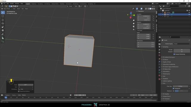 Blender - Pivot point i kursor 3D смотреть онлайн