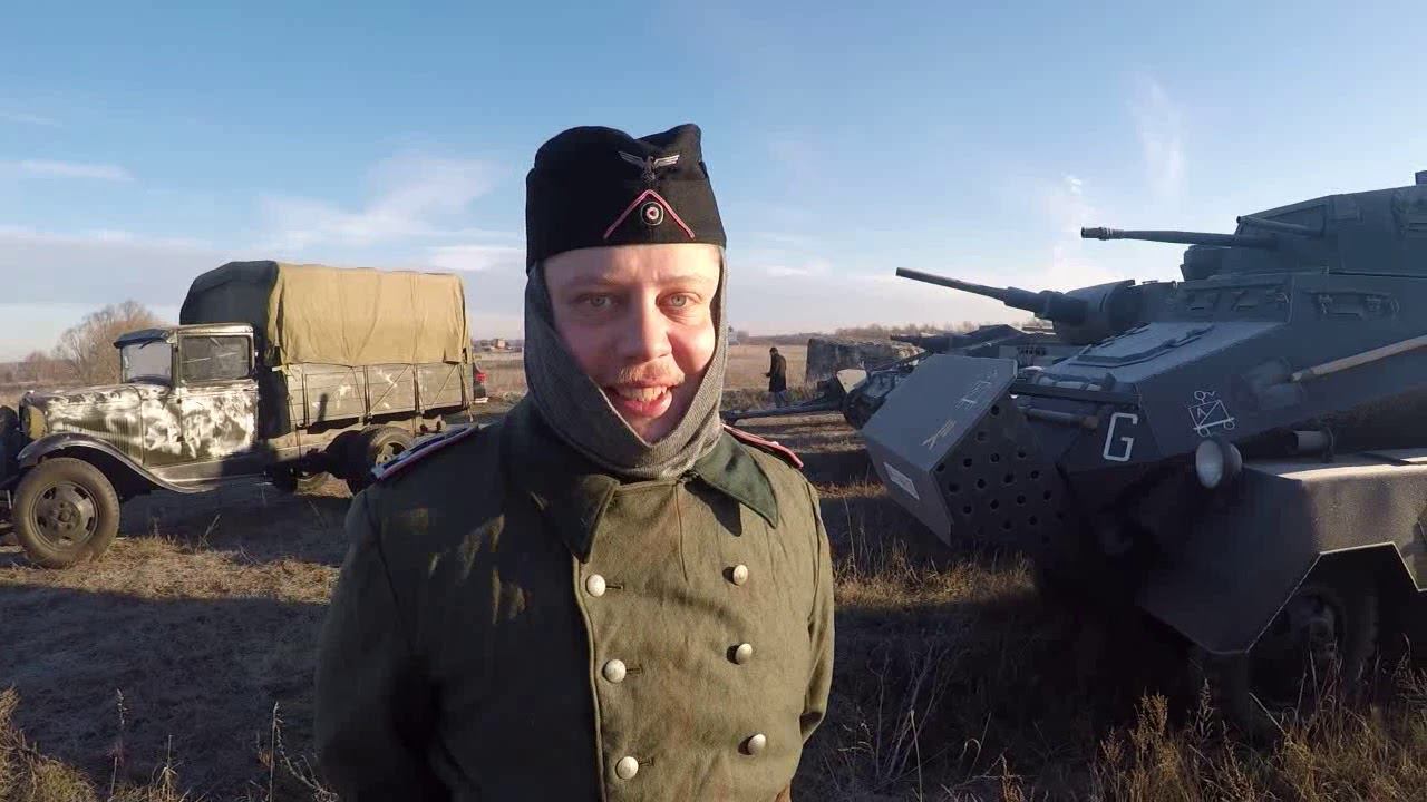 Небольшая зарисовка камрадов с реконструкции в подмосковном Ступино, 17 ноября 2018 года. смотреть онлайн