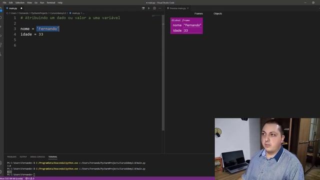 Python 040 Operador de Atribuição смотреть онлайн