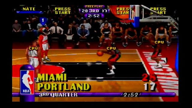NBA Hangtime (N64) Game #14 of 29 - Heat (Me) vs. Trail Blazers (CPU) смотреть онлайн