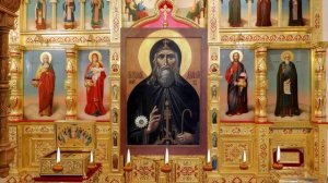 Акафист преподобному Далмату Исетскому. Как воина, его считают покровителем и защитником военных.