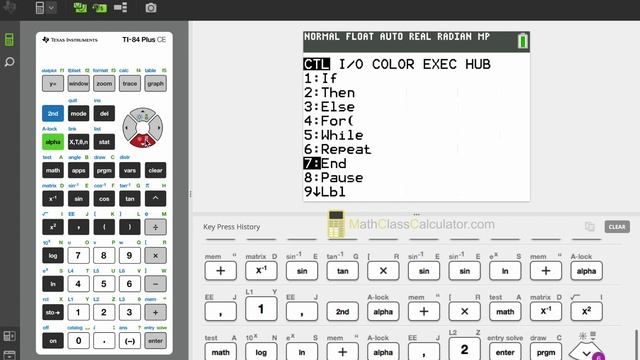 Sector Area Calculator Program TI 84 Plus смотреть онлайн