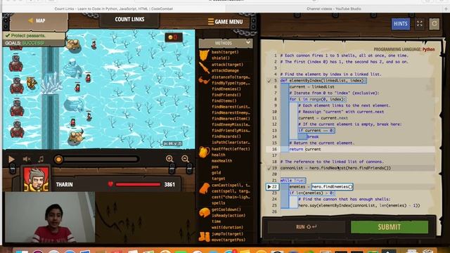 Count Links in python code combat смотреть онлайн