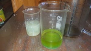 Очистка магазинного железного купороса, очень просто.