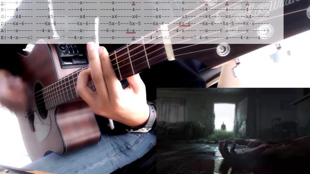 Ellie's Song Through The Valley GUITAR TAB  The Last Of Us Part II GUITAR TAB #108