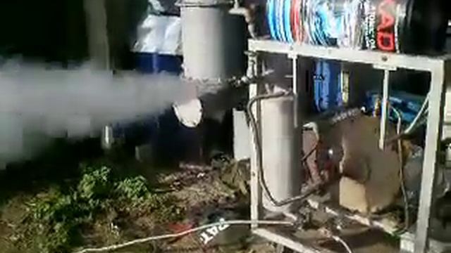 Hydrodynamic rotary cavitation steam generator GVER022 - video 6 смотреть онлайн