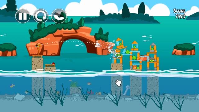 Angry Birds Trilogy - Серия 54 - Злые рыбки смотреть онлайн
