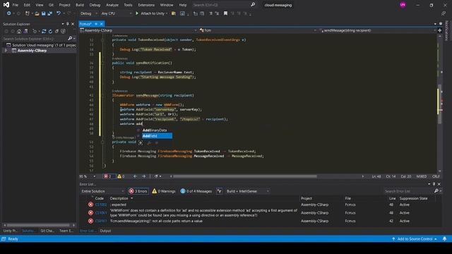 How to make Firebase PushNotification For your Mobile Game [ Firebase Cloud Messaging 2 ] Unity 202 смотреть онлайн