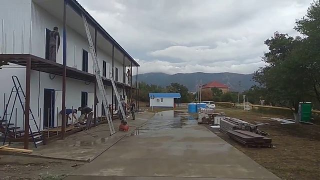 Дом-бытовка Краснодар. Бытовка дачная. Модульное здание. Дом из бытовок для проживания смотреть онлайн