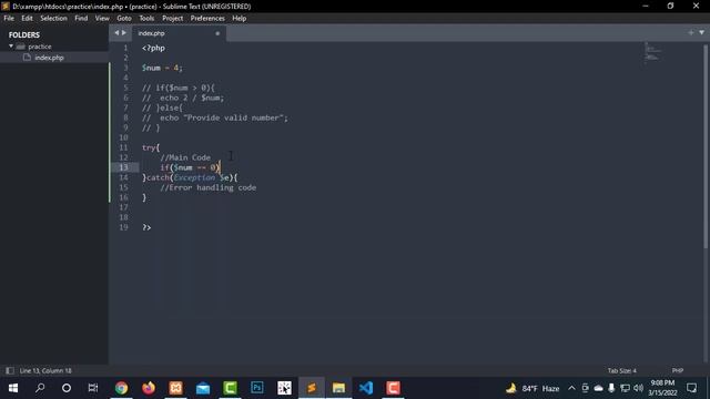 Basic PHP Programs Bangla (Part-20) | PHP Exception & Error Handling смотреть онлайн