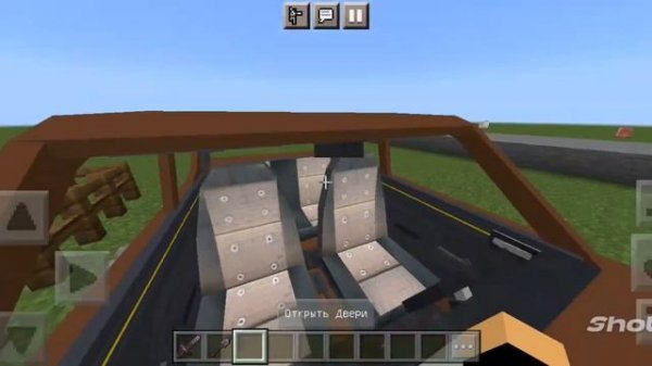 обзор на машину datsun 100a в minecraft PE | minecraft PE ???