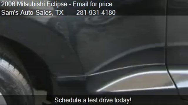 2006 Mitsubishi Eclipse GS for sale in Houston, TX 77076 at смотреть онлайн