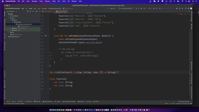 android log utility | android kotlin log utility | android log utility with extension | part 1/3 смотреть онлайн