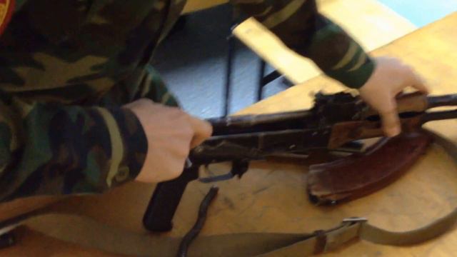 Разборка и сборка акм за 22 сек смотреть онлайн