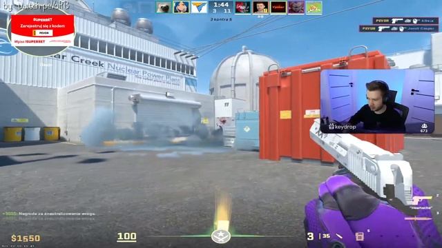 0.01% LUCK in CS2! - COUNTER STRIKE 2 MOMENTS #25 смотреть онлайн