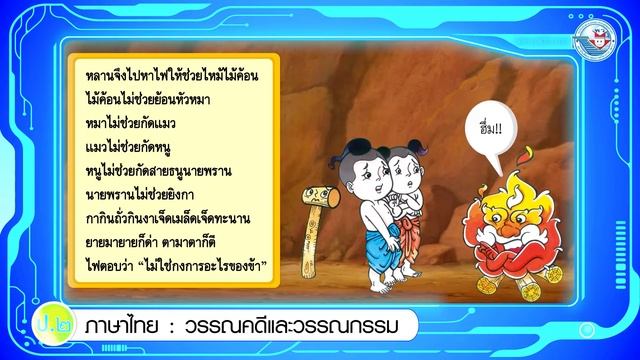 วรรณคดี ป.2 หน่วยการเรียนรู้ที่ 2 นิทานยายกะตา смотреть онлайн