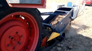 Обзор Т-25 + однорядная копалка