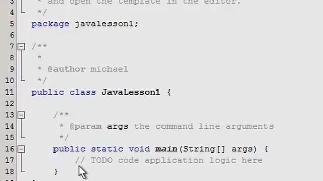 Java Lesson 1: Hello World смотреть онлайн