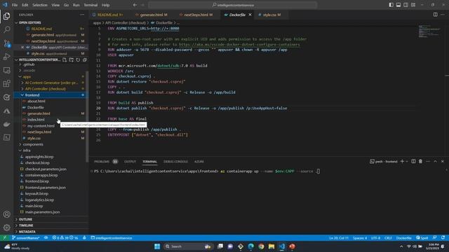 Build Intelligent Microservices with Azure Container Apps смотреть онлайн