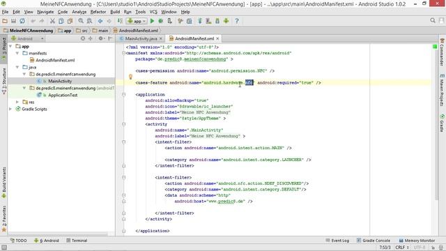 Drahtlose Kommunikation per NFC | Apps entwickeln für Android 5 – Das umfassende Training смотреть онлайн