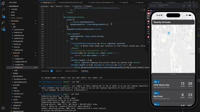 Golang + React Native iOS: Adding retry button, visible loading bar and fixing Redis chunking bug смотреть онлайн