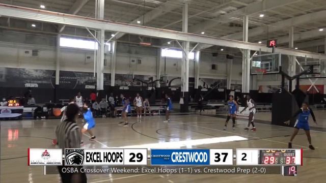 OSBA Women's Crossover: Excel Hoops vs. Crestwood Prep смотреть онлайн