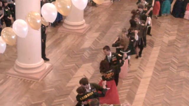 Вальс комсоставов на слете УрФУ 2012 смотреть онлайн