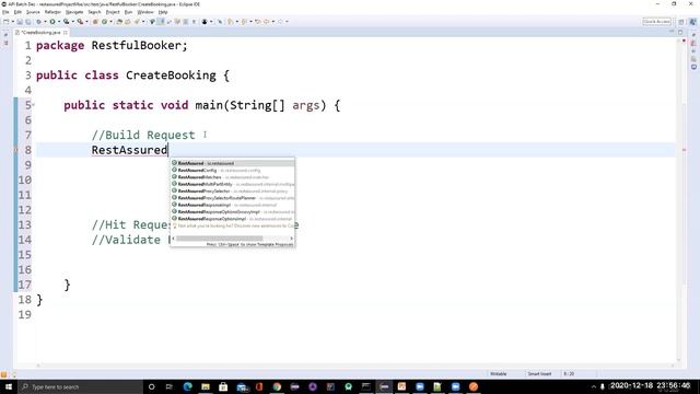 5. Post Request in Rest Assured смотреть онлайн