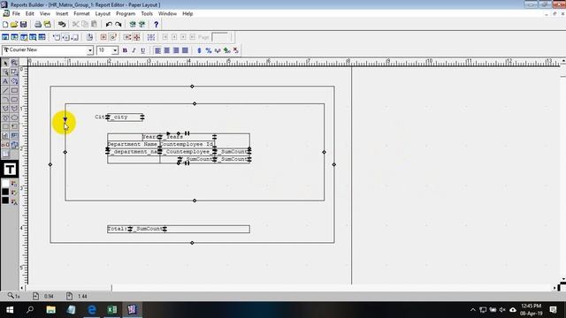 How to Create Matrix with Group Report from Oracle 10g,11g,12c Report Builder using Bangla Language смотреть онлайн