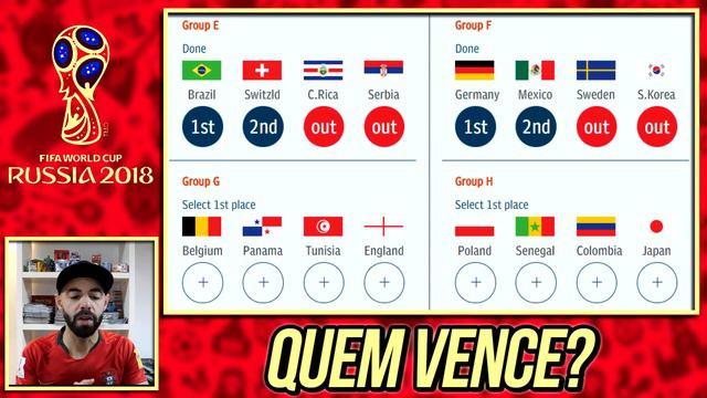 POLÉMICA! 😱 ESTA SELEÇÃO VAI GANHAR O MUNDIAL RUSSIA 2018! (PREVISÃO) смотреть онлайн