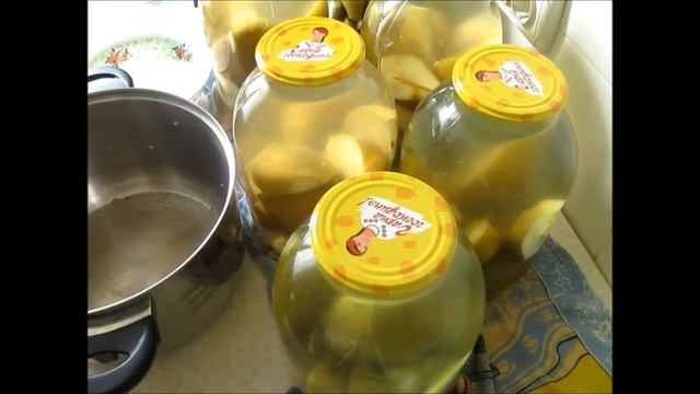 Закатываем очень вкусный компот из груш на зиму смотреть онлайн