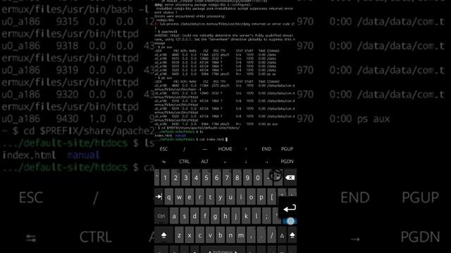 belajar termux bagi pemula (4/11) | cara membuat server localhost di android смотреть онлайн