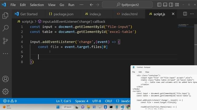 Javascript read-excel-file Example to Read Excel Files in Browser and Display it in Table смотреть онлайн