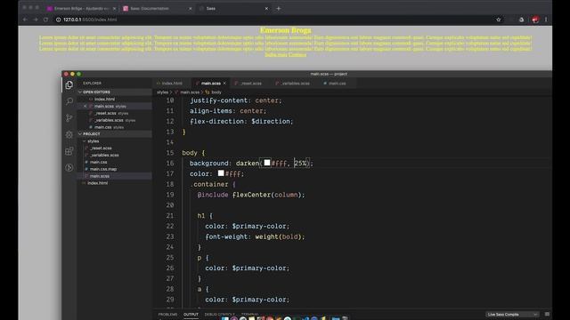 Aprenda a utilizar SASS em seus projetos смотреть онлайн