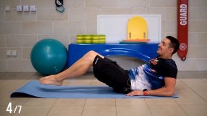 Сильный пресс для плавания за 2 минуты. Тренировка с мастером спорта