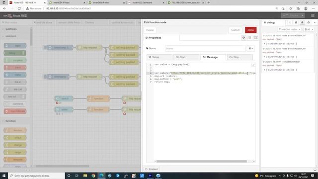 HTTP request Denkovi smartDEN Maxi - I/O Relay Node-red смотреть онлайн