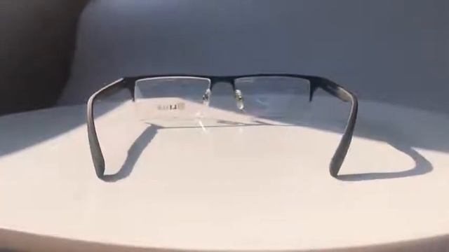 Half metal men-s eyeglasses frame glasses frame for men optical prescription Myopia clear glasses смотреть онлайн