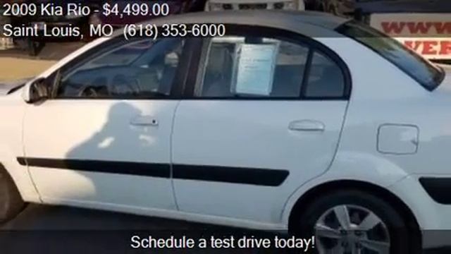 2009 Kia Rio LX 4dr Sedan 4A for sale in Saint Louis, MO 631 смотреть онлайн