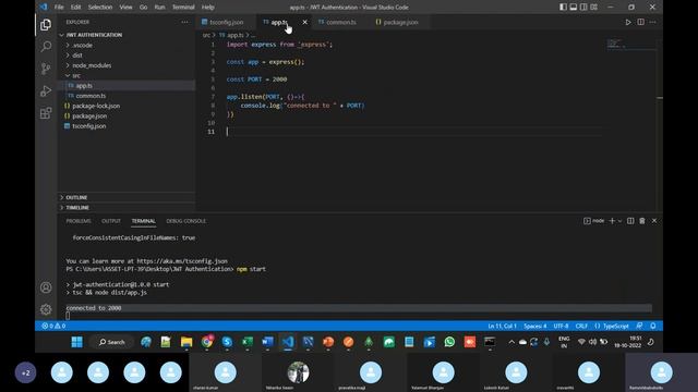 Part 113 JWT Authentication Login API and generating access token and refresh token in Node JS смотреть онлайн