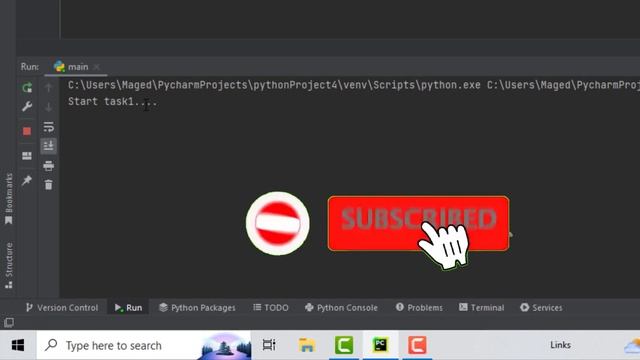 Multithreading in Python المهام المتعددة وسرعة الأداء فى بايثون смотреть онлайн