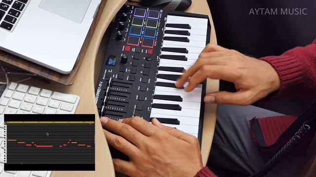 Performing Oriental Music With M-Audio Oxygen Pro Mini + Logic Pro x смотреть онлайн