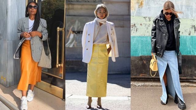 С ЧЕМ НОСИТЬ ДЛИННЫЕ ЮБКИ ? смотреть онлайн