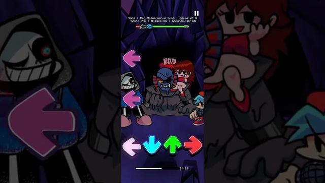 fnf undertale red megalovania song смотреть онлайн