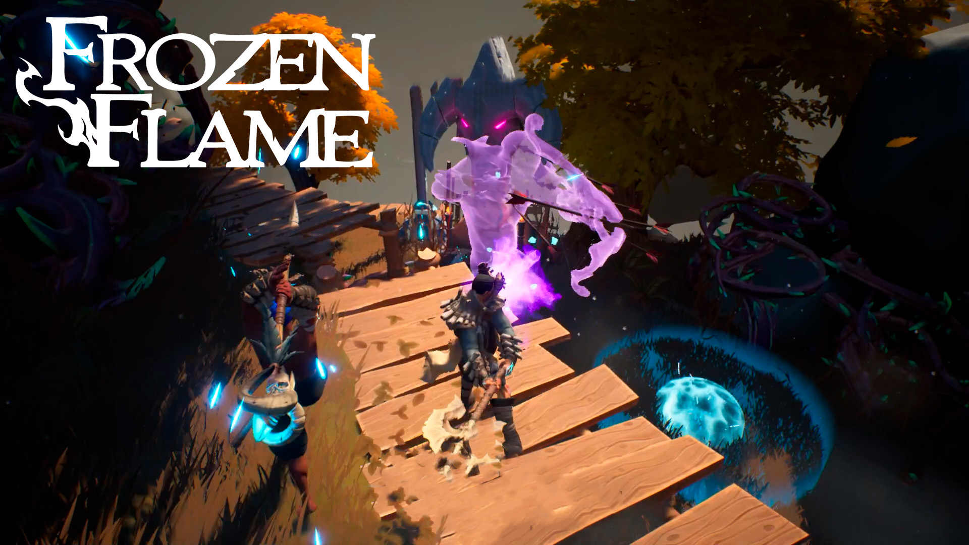 УБИВАЕМ ПРИЗРАЧНОГО ЛУЧНИКА ► : Frozen Flame #4 смотреть онлайн