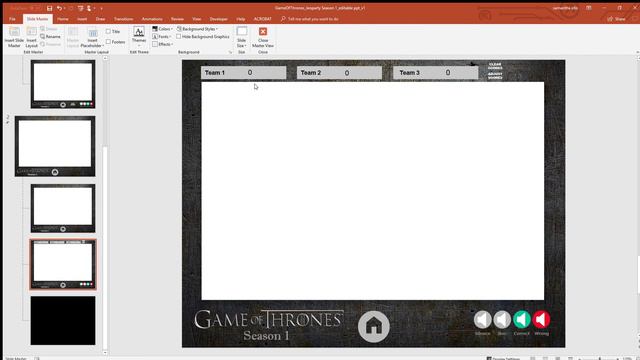 Game of Thrones | Digital PowerPoint Game | How to Update Player Names смотреть онлайн