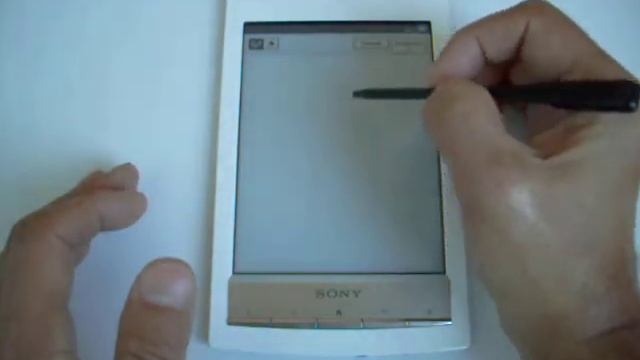 Рисование на ридере Sony PRS-T1 смотреть онлайн