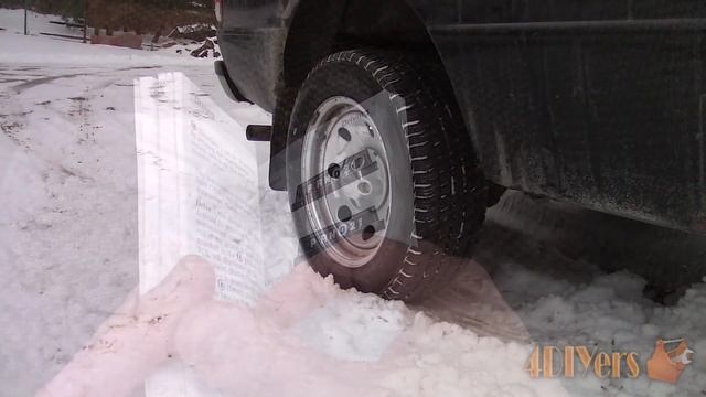 DIY: How to Get Your Vehicle Unstuck in the Snow смотреть онлайн